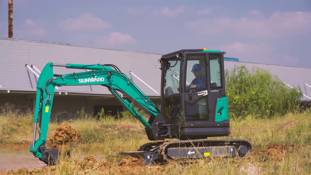 sunward mini  excavator