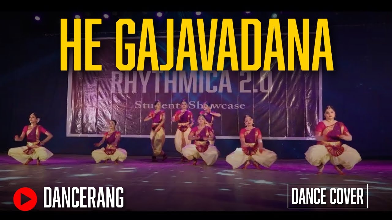 He Gajavadana Dance Cover | Rhythmica 2.0 by DanceRang #dancecover #hegajavadana