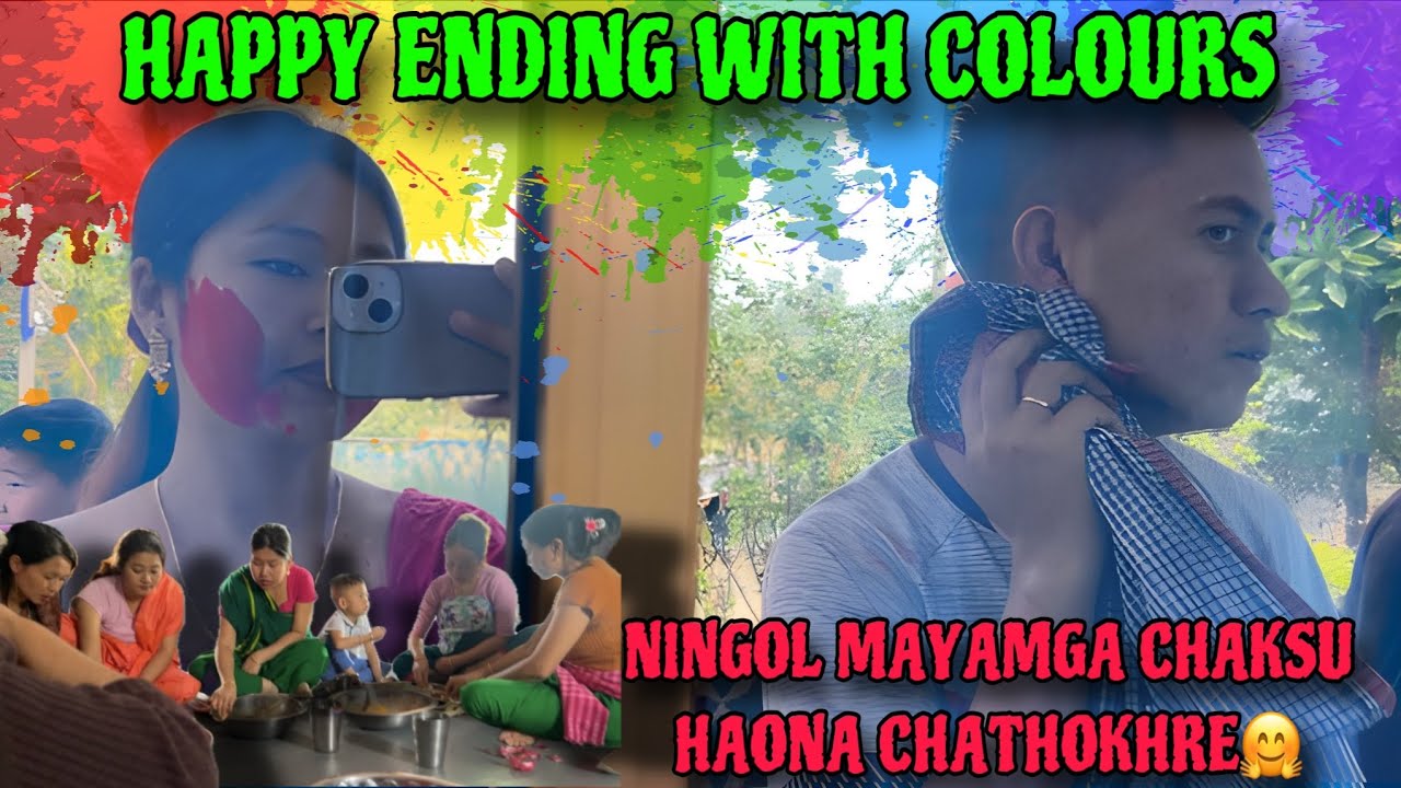 Ningol Mayamga Emung Punna Yaoshangi Chak Chaminakhre🤗 Nupiju Powder Chare || Family Vlog