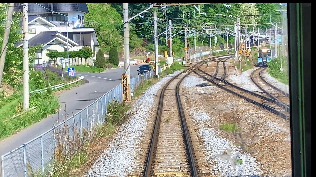 篠ノ井線前面展望パート２冠着→篠ノ井　＜Cabview Japanrail Shinonoi Line＞　May　2024