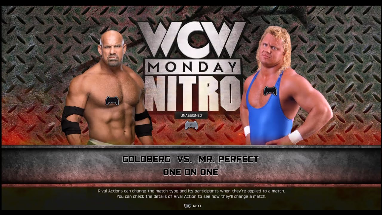 WWE 2K25: WCW Nitro - Goldberg vs Mr. Perfect