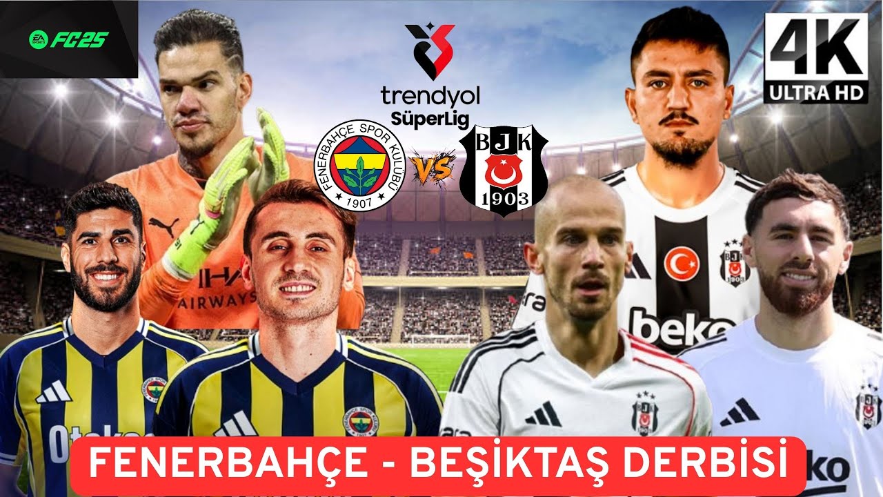 Fenerbahçe - Beşiktaş 2026 Kadroları İle Derbi Maç Simulasyonu