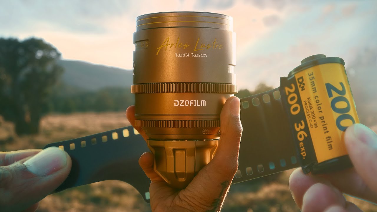 Lenses That Look Like Kodak Gold Film | DZO Arles Lustre