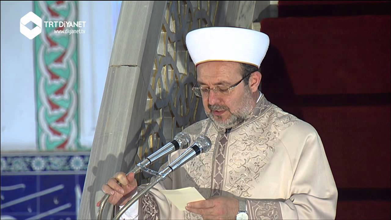 Görmez'den Birlik, Beraberlik ve Kardeşlik Hutbesi - DİYANET TV