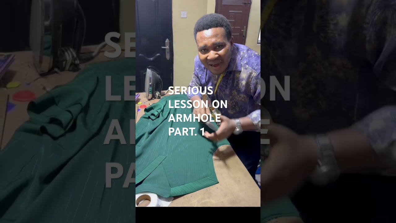 Tutorial on armhole. Part 1. #fashiontutorials #fashion #mensfashion #armhole