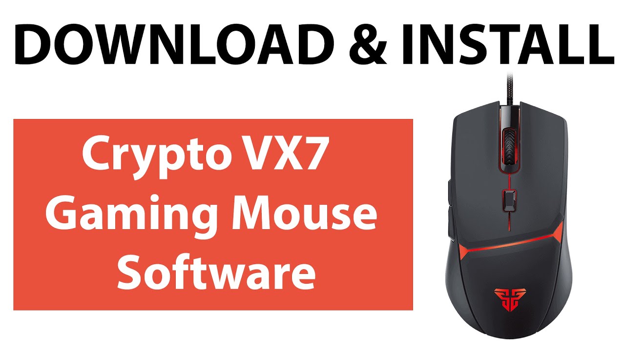 How to Download and Install Fantech Crypto VX7 Gaming Mouse Software | Easy Step-by-Step Guide!
