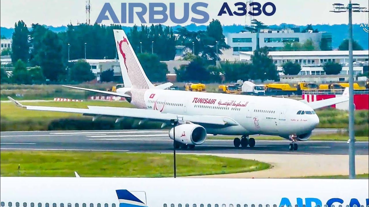 Tunisair A330 | Kiss Landing | Paris Orly