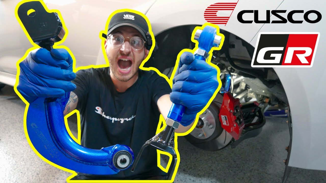 Установка задних верхних и нижних рычагов Cusco | GR Corolla | Советы и рекомендации | Пошаговое ...