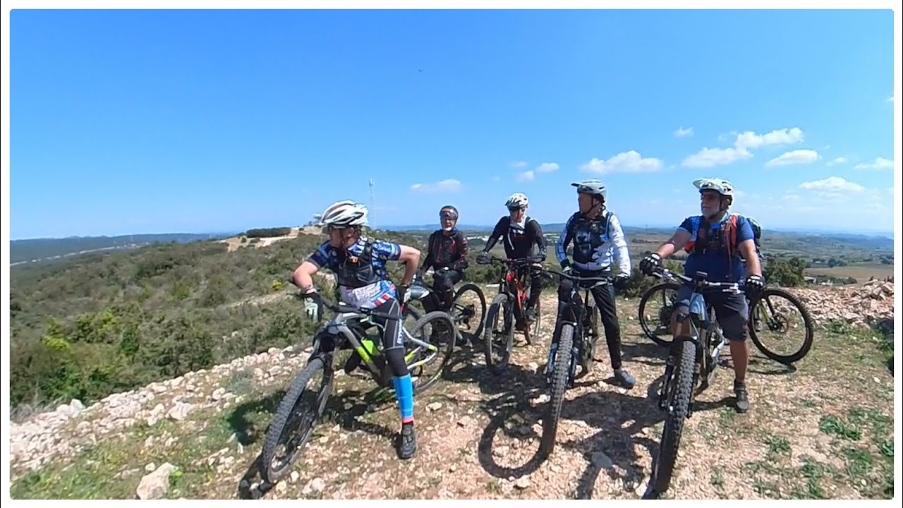 Sortie a Rochefort du Gard avec Jean Jacques et les Maurice