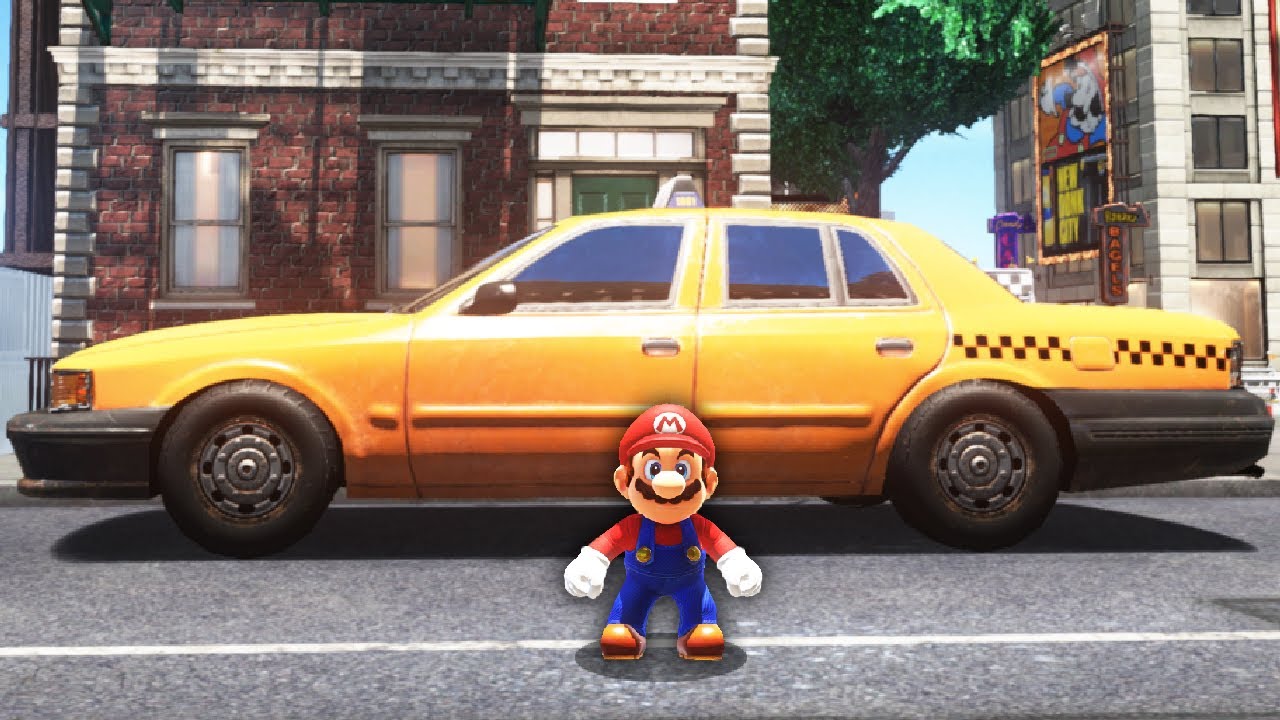 I accidently shrunk Mario and still attempted to beat Mario Odyssey