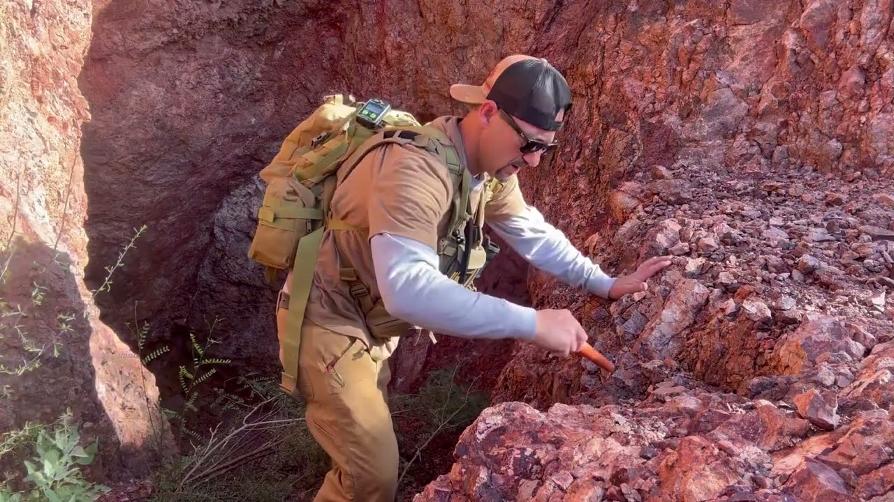 Adams digging!!!