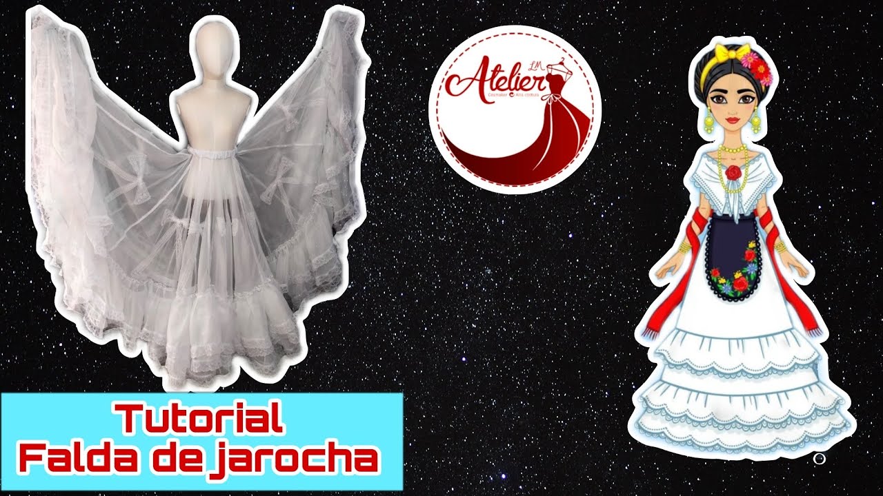 Tutorial: Falda de jarocha