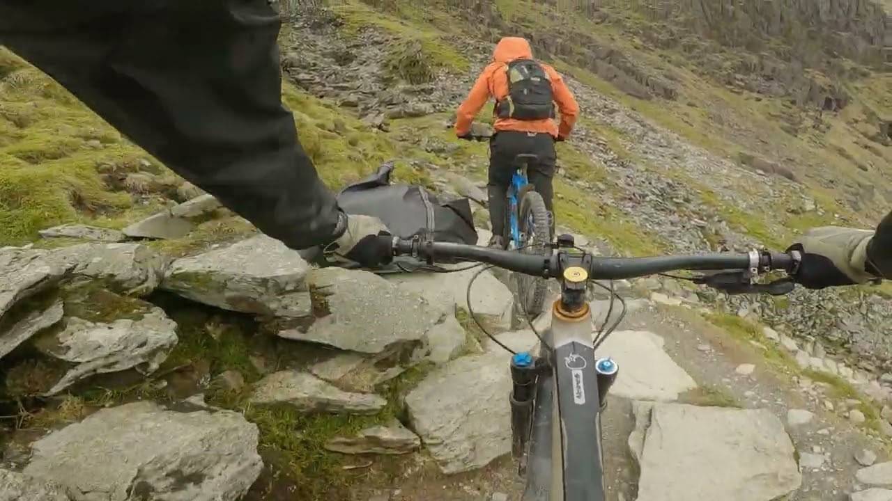 coniston old man - steep tech - mountain biking