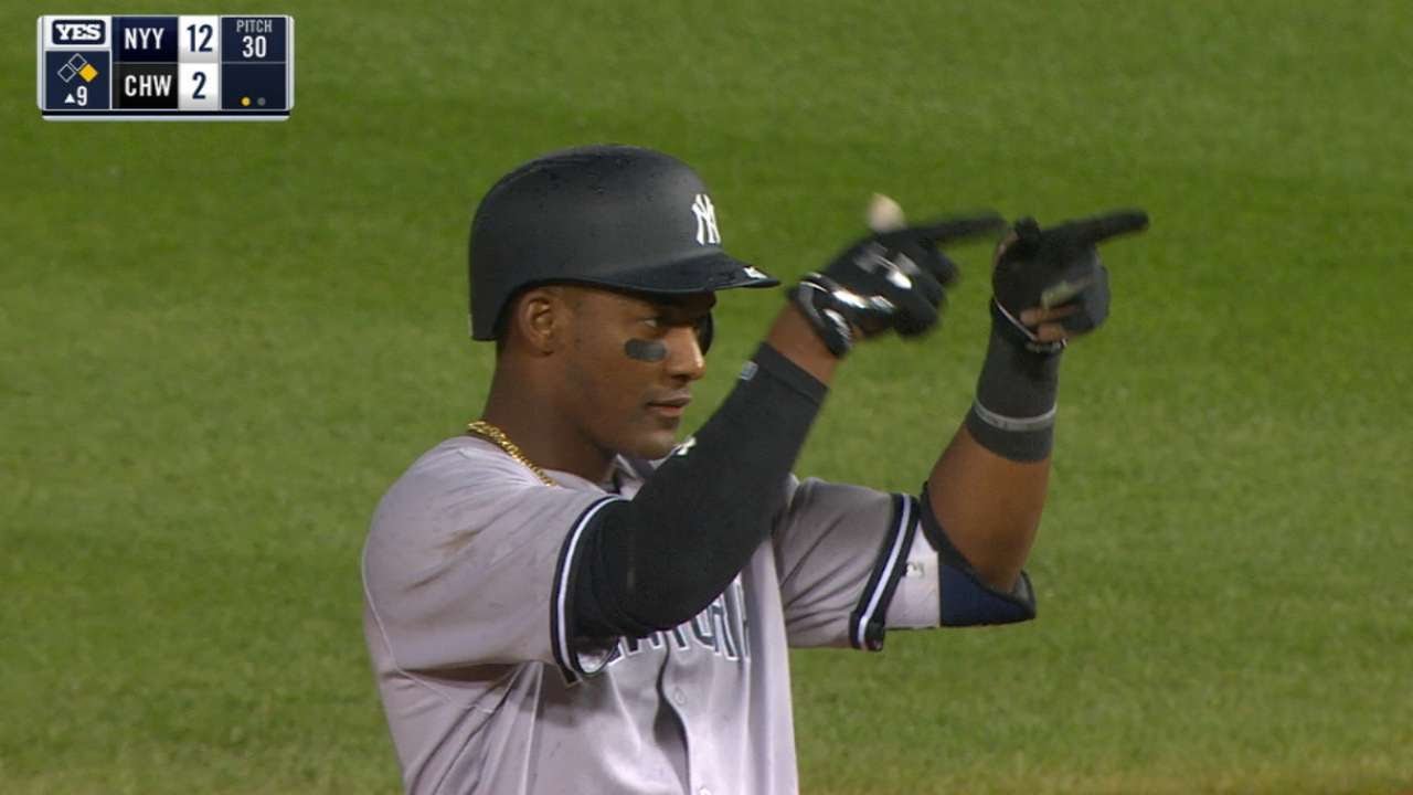 NYY@CWS: Andujar drives in four in big league debut