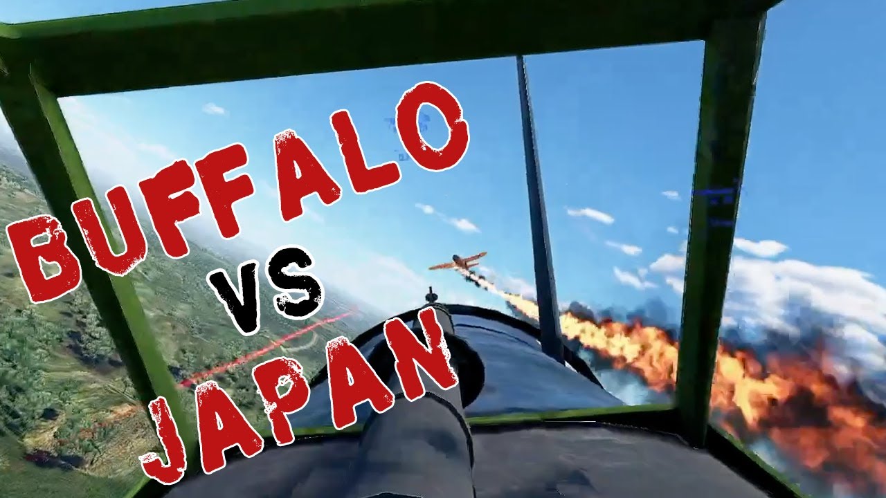 Buffalo vs Japan &mdash; War Thunder Sim VR