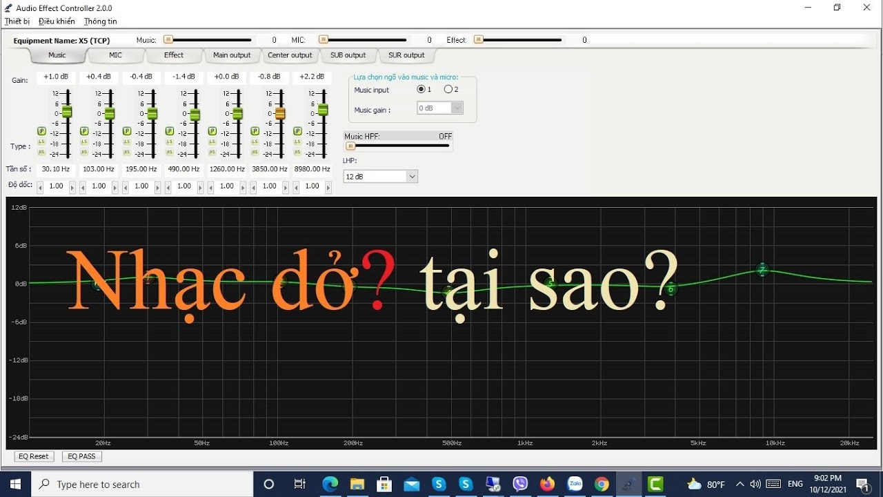 Chỉnh nhạc vang số sao cho hay? | setup mixer digital for karaoke | mixer digital x5