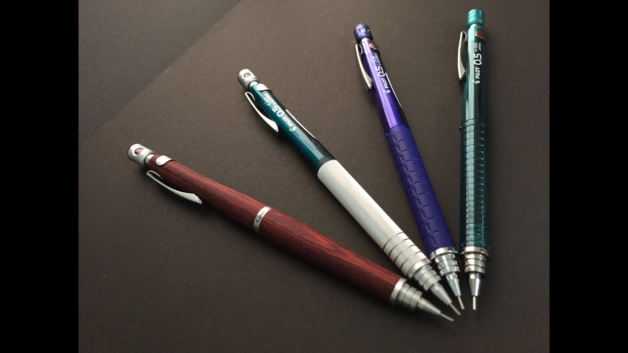 (Subtitle) The Pilot S-series: S3 S5 S10 & S20: Marvelous mechanical pencils!