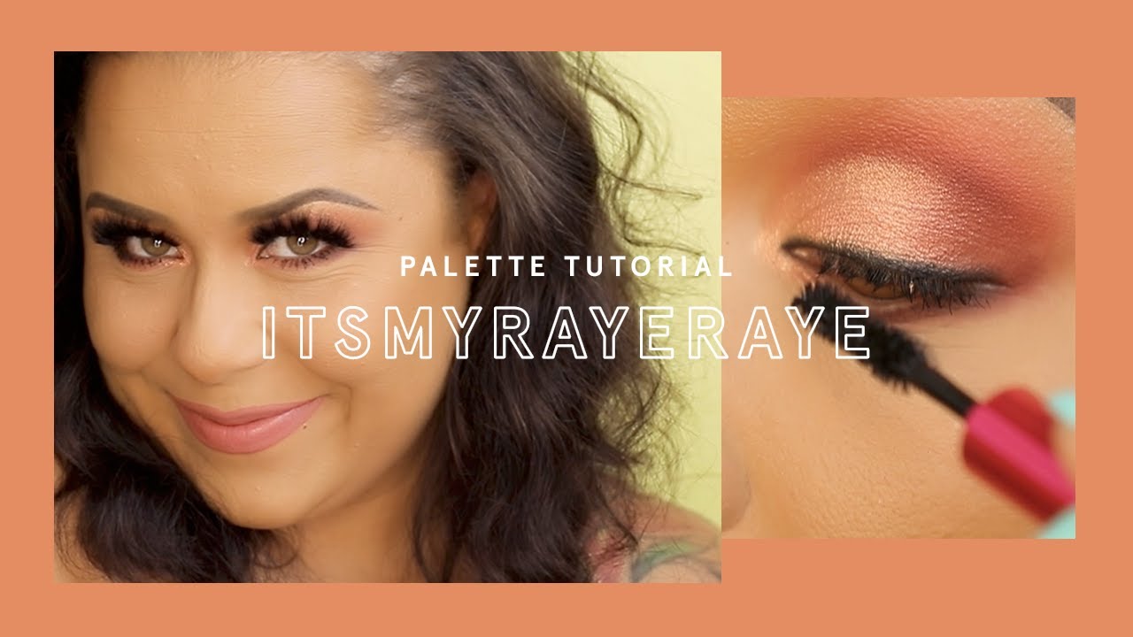 Itsmyrayeraye Palette | Tutorial w/ @nicholerayartistry