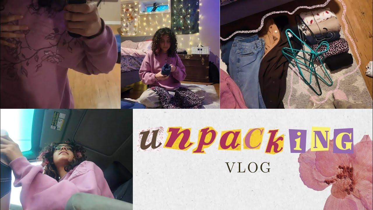 unpacking + drive with me! (VLOG)