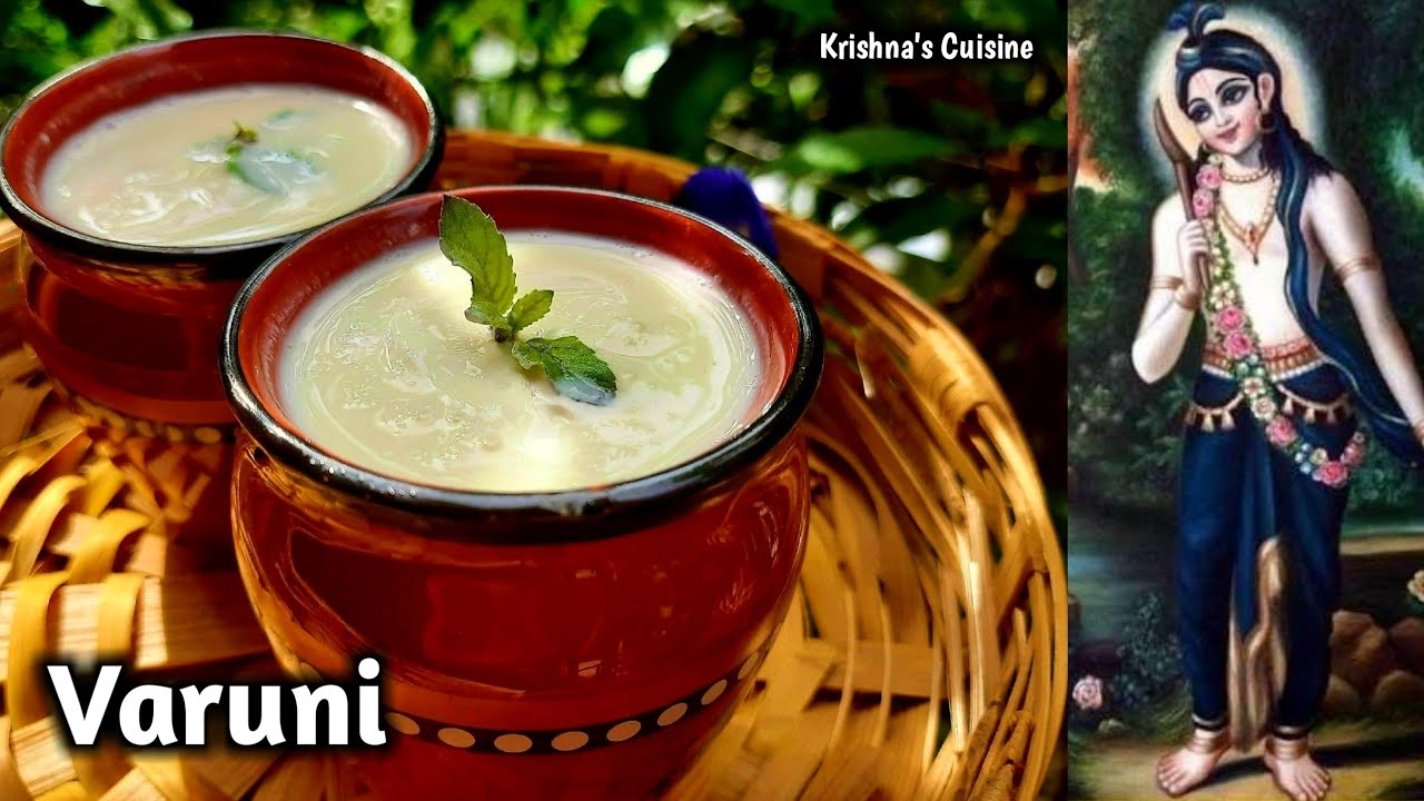 Varuni Drink || Balaram Jayanti Special | 5000 Years Old Recipe | Krishna’s Cuisine #balaram_jayanti