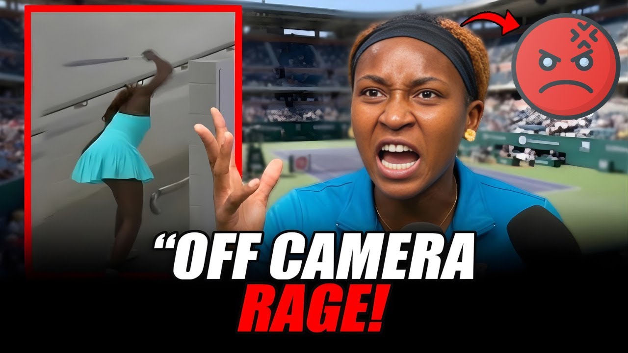 Coco Gauff FURIOUS After Crushing Loss – “I Broke My Racket Right After the Match”