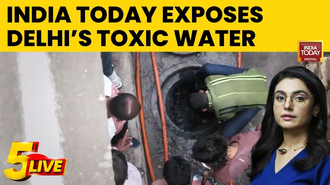 India Today Impact: Delhi’s Toxic Tap Water Exposed, New Pipelines Promised