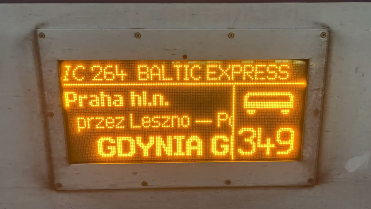 Inauguracja IC Baltic Express [4K]