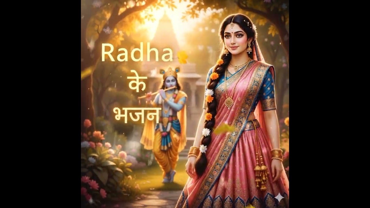 🙏 राधे राधे स्पेशल भजन | Radha Ji Divine Love Song | Peaceful Devotional Music | 4k #bhajan  #song