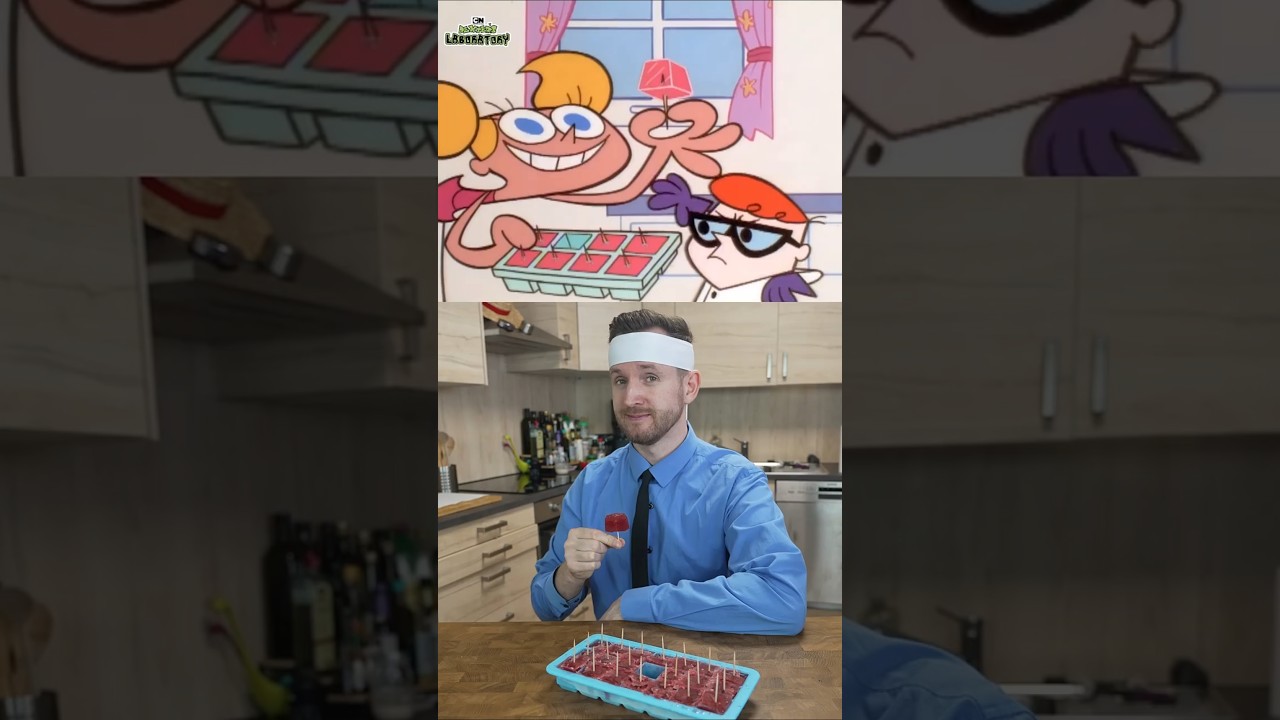 Dee Dee's Popsicle Tutorial from Dexter's Laboratory 🧊 #dexterlaboratory #cartoonnetwork #popsicle