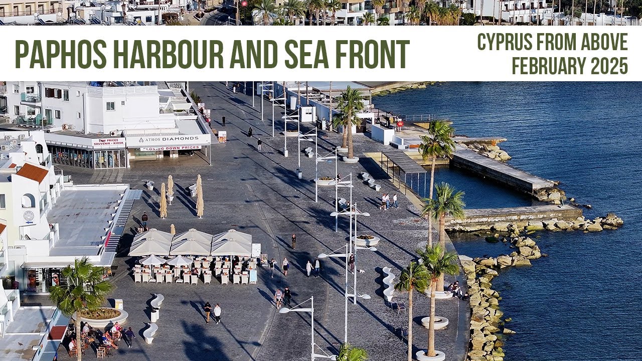 Paphos Harbour And Sea Front