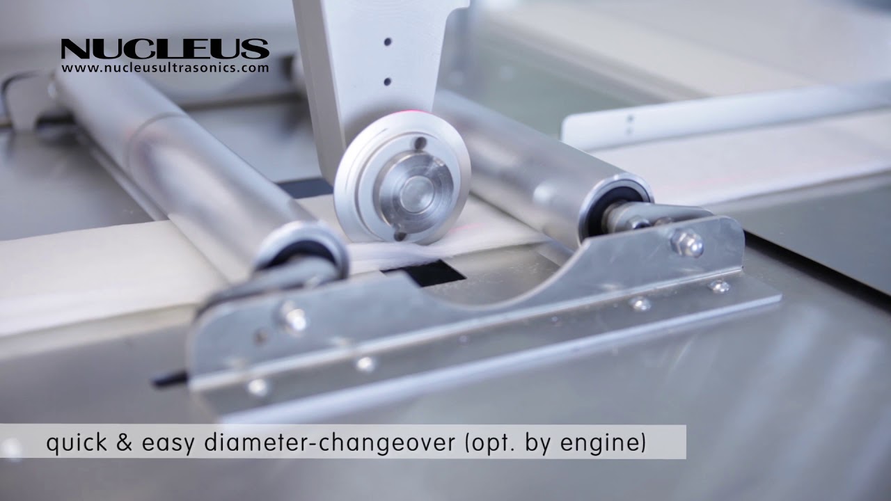 NUCLEUS ultrasonic welding maschine - TUBE welding by cut&seal