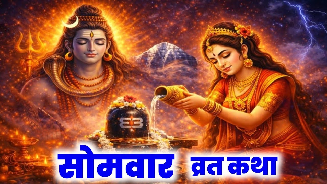 somvar vrat katha /सोमवार व्रत कथा /shiv katha/ shiv puran katha/ shiv charcha #somvarvratkatha
