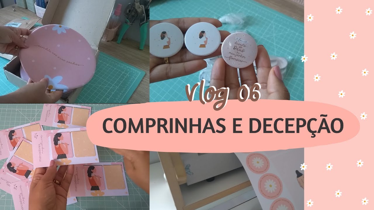 studio vlog #6 ✨ Rotina de trabalho, comprinhas e produtos terceirizados decepcionantes