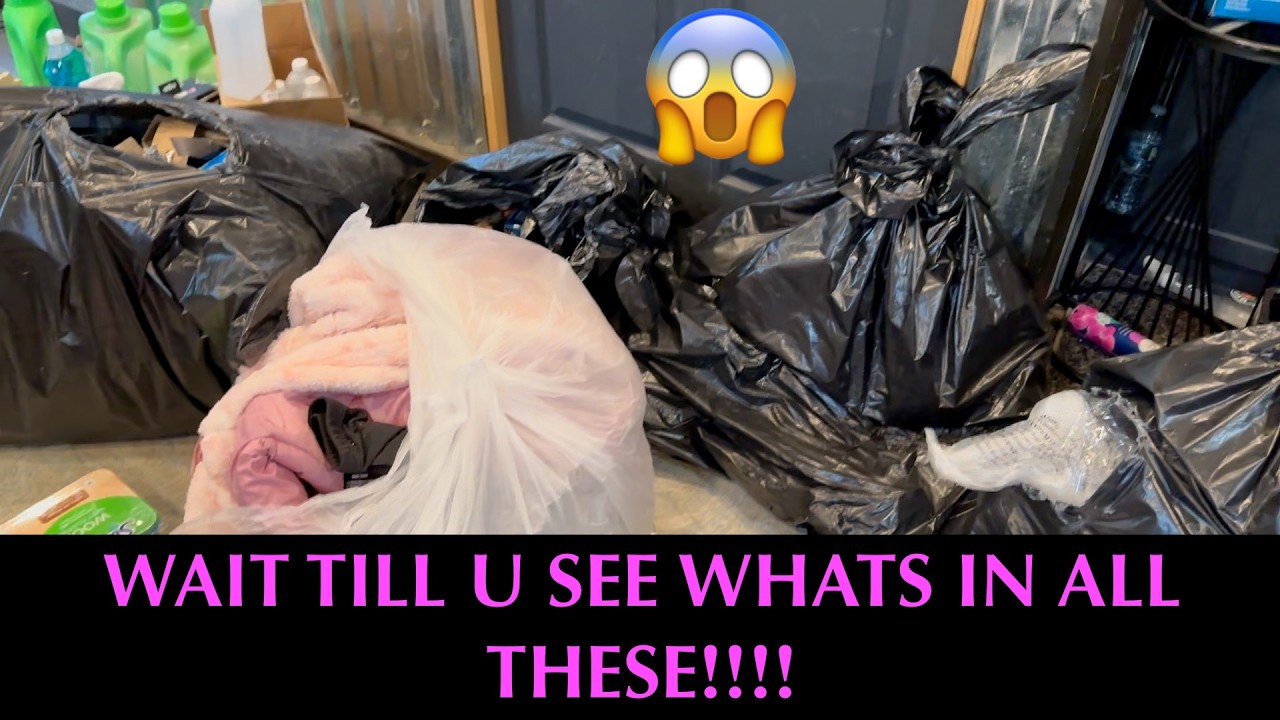 DUMPSTER DIVIN// 5 OF THE MOST NSANE GRAB BAGS, LAUNDRY SOAP, CLOTHES + SO MUCH MORE!!!!