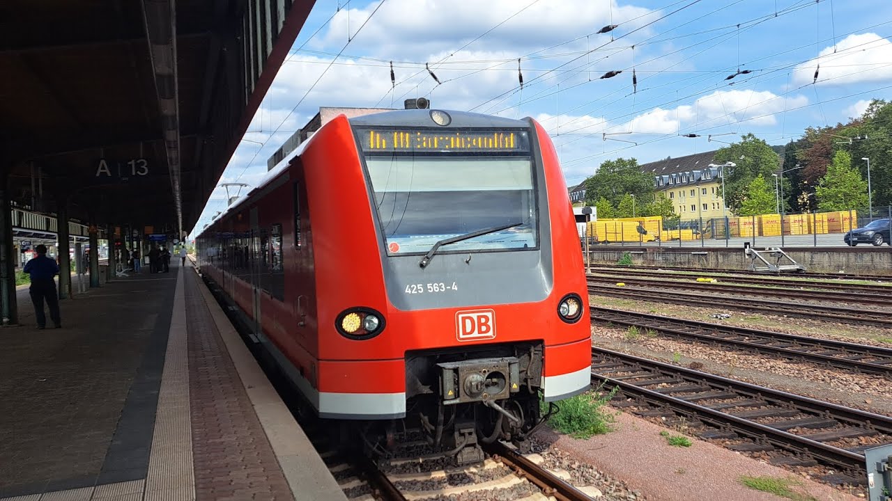 S-Bahn Rhein-Neckar BR 425 063 Sound (Beschleunigen und Bremsen) Auf der RB 26208/26209 Teil 1