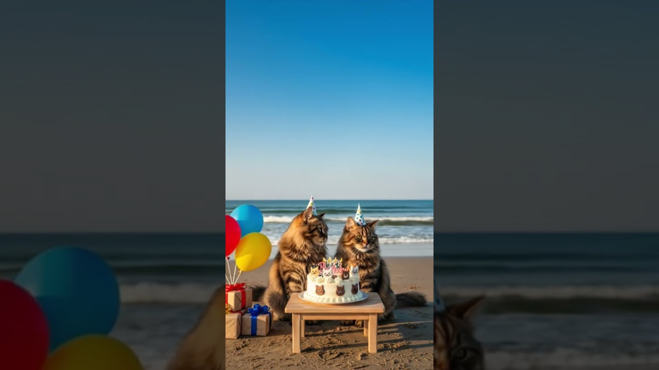 Cute Cat Birthday 