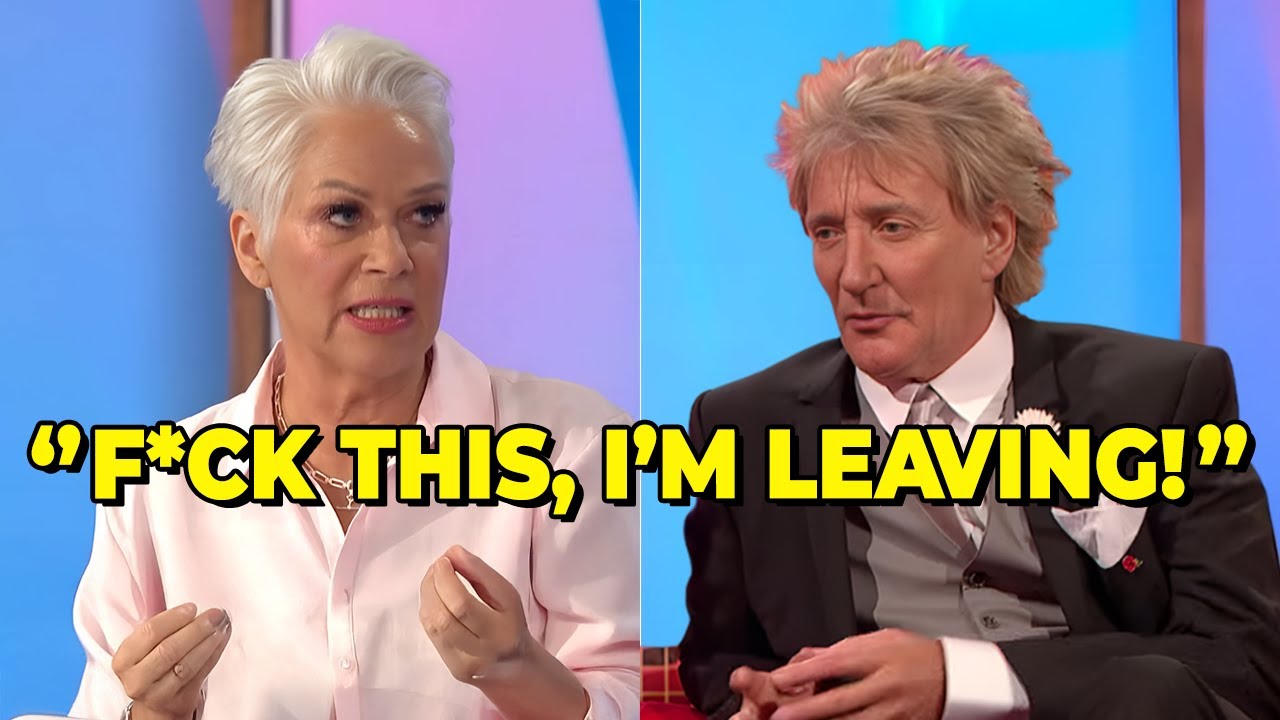 Rod Stewart Kicked Off Loose Women After Fiery Clash With Denise Welch