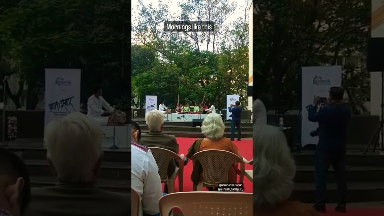 |Pratahswar Concert| |Raag Ahir Bhairav Sri Noushad & Nishaad Harlapur Brothers| @Mumbai #morning