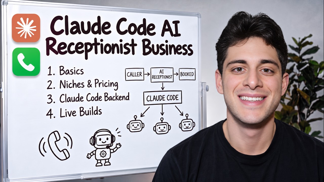 I Built an AI Receptionist Business with Claude Code (Full Guide)