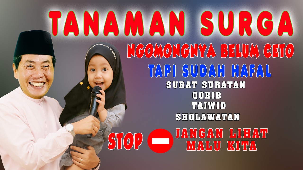 taman surga buat orang tua yang mempunyai anak seperti ini di pengajian kh.anwar zahid