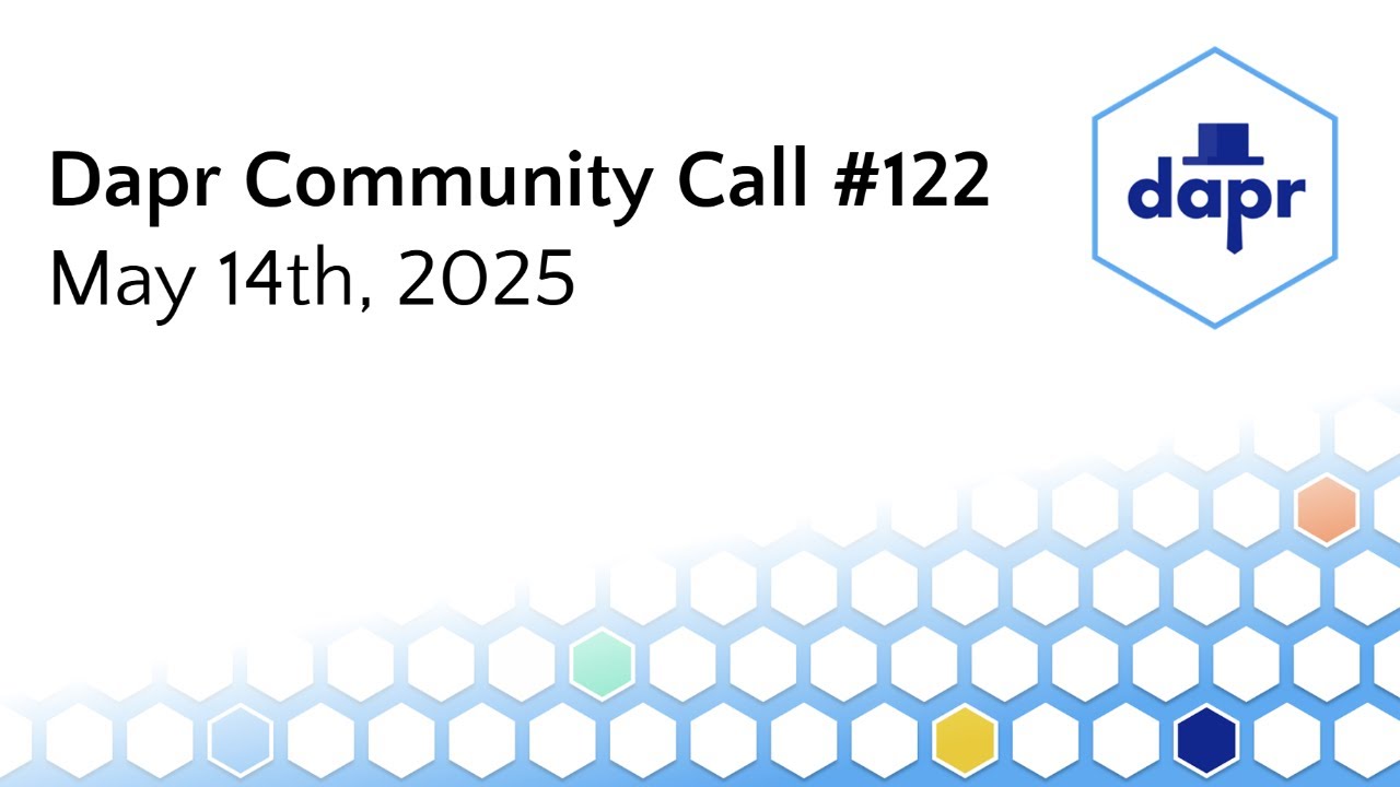 Dapr Community Call - May 14th 2025 - Microcks | Workflow Composer