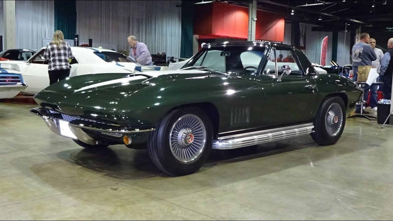 1967 Chevrolet Corvette Convertible & 427 / 435 HP Engine Sound on My Car Story with Lou Costabile