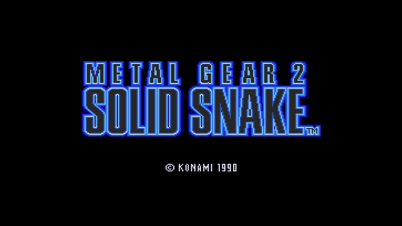 メタルギア2 ソリッドスネーク (MSX2) 100%クリア (ノーダメージ＊)