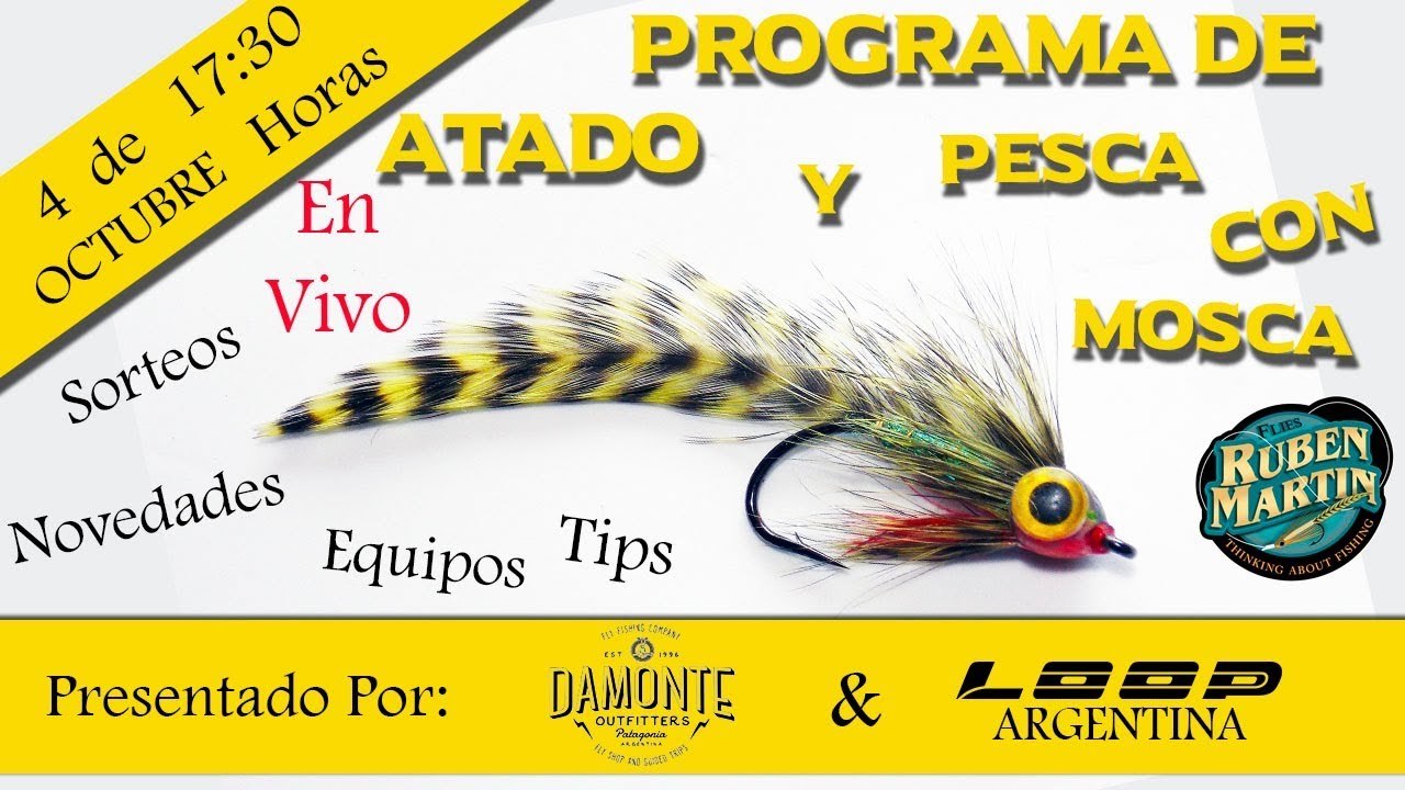 Programa de Pesca con mosca | Streamers por Ruben Martin