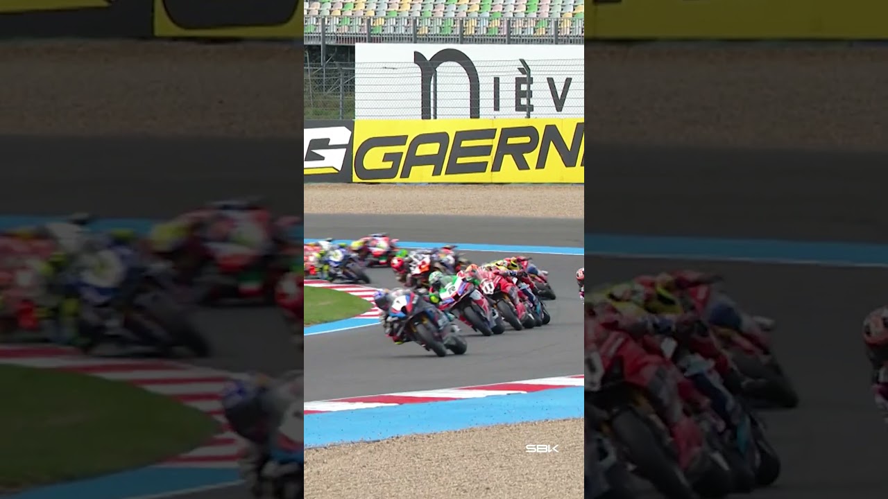 The battle for P2 in Race 2 at Magny-Cours was on fire 🔥 | 2025 #FrenchWorldSBK 🇫🇷
