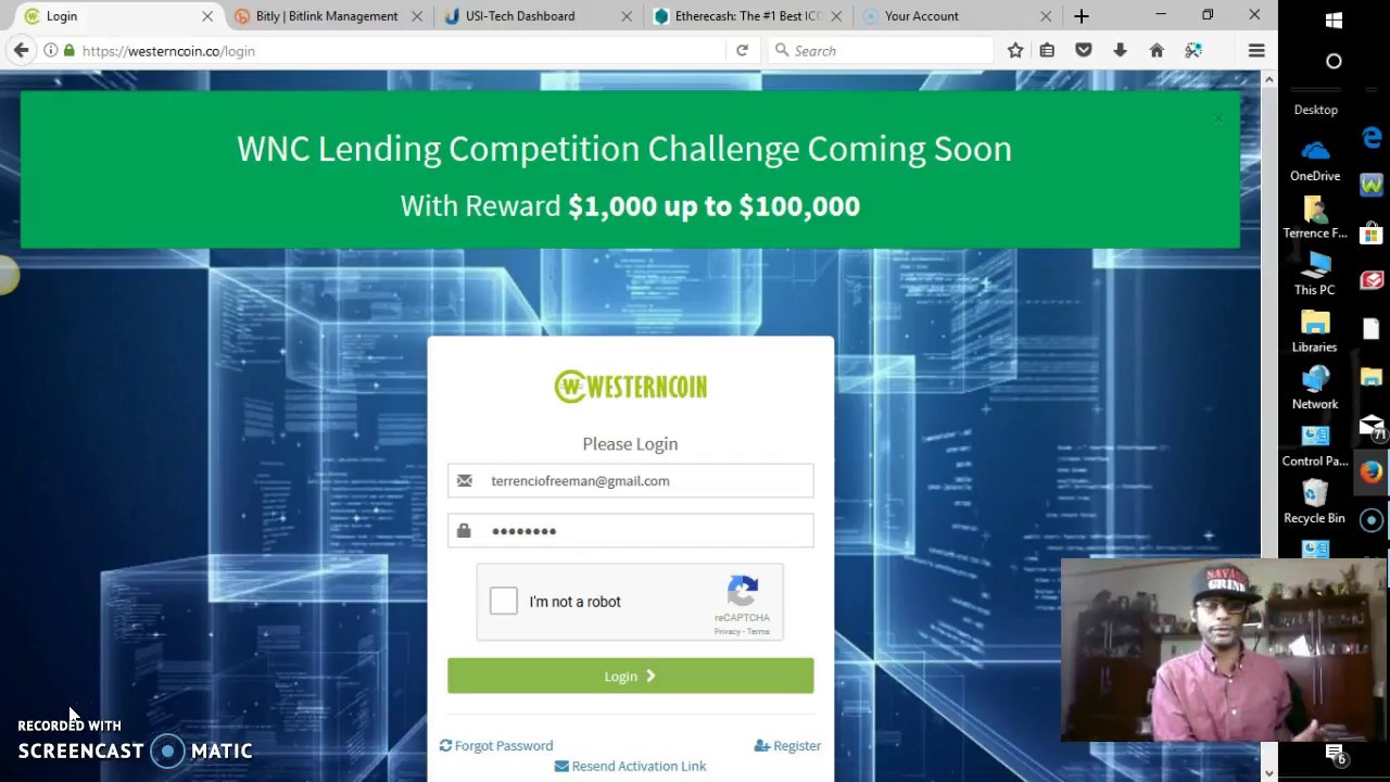 WESTERNCOIN LENDING COMPETITION CHALLENGE | ICO ETHERECASH