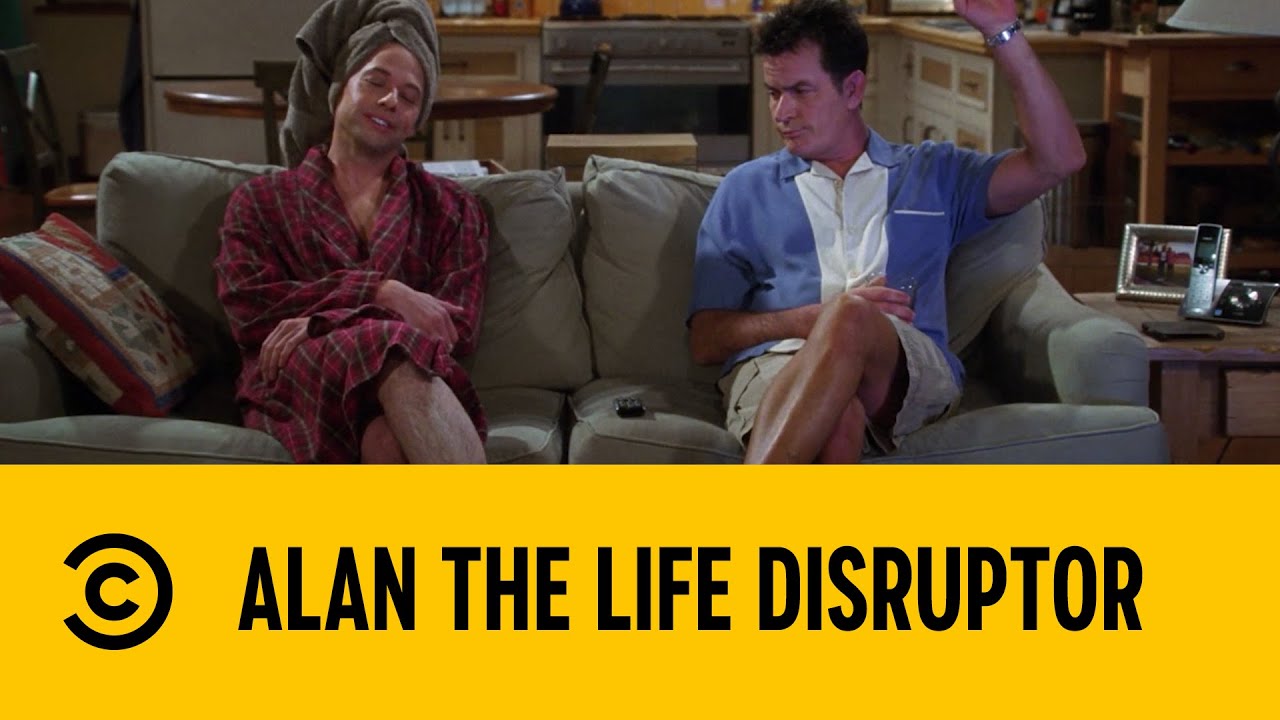 Alan The Life Disruptor | Two And A Half Men | Comedy Central Africa
