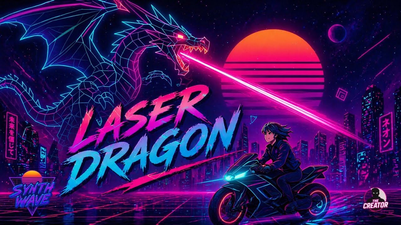 THE_CREATOR4 - Laser Dragon [Retro Wave/Synth Wave]