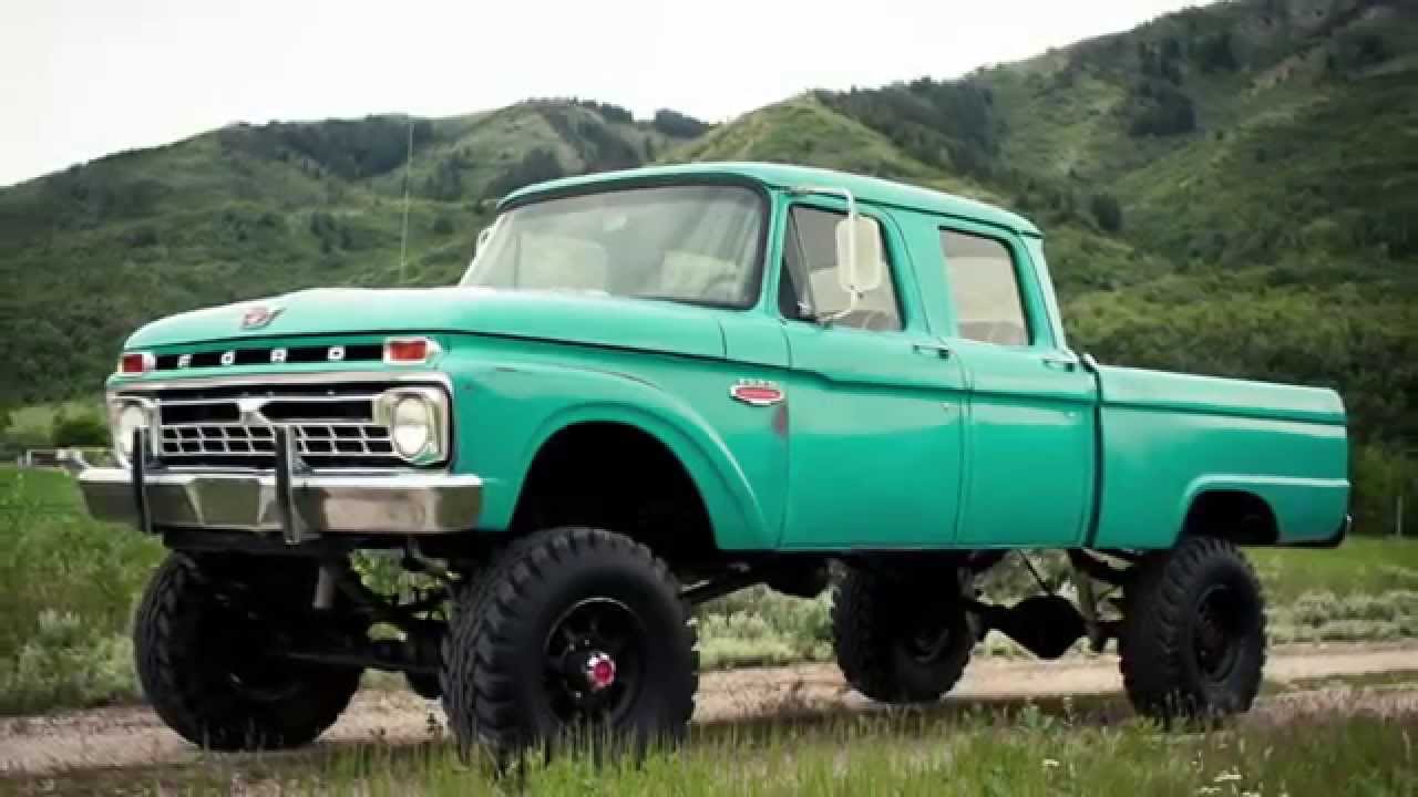 1966 Ford F250 Crew Cab - ORIGINAL BARNFIND SURVIVOR BODY ZERO RUST PATINA TRUCK F250
