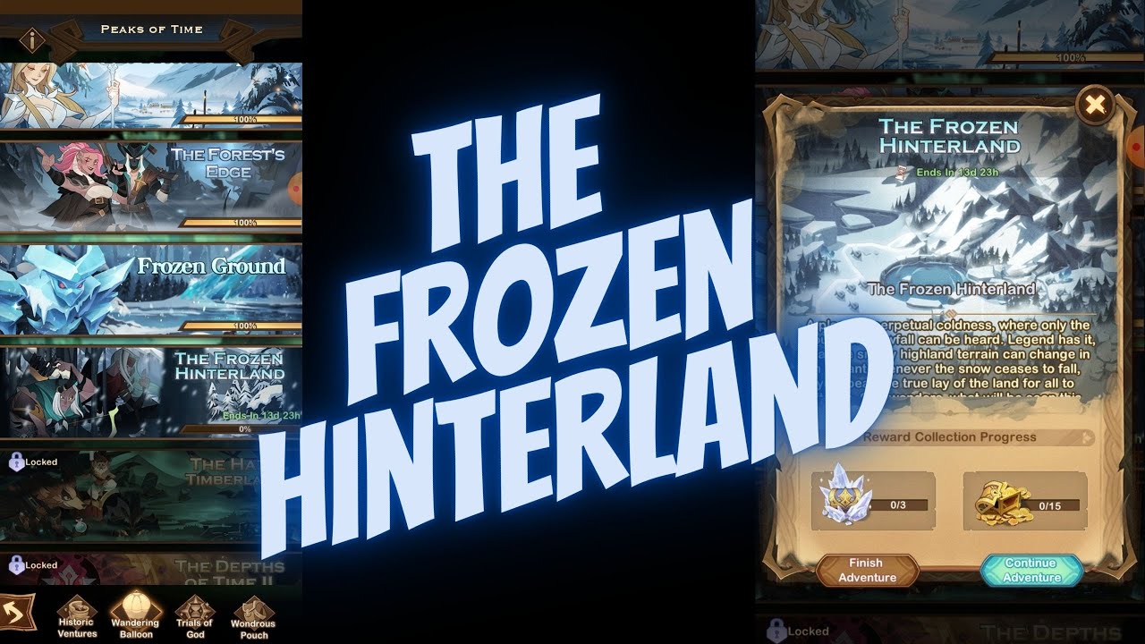 💥[AFK ARENA GUIDE] Wandering Balloon - The Frozen Hinterland - Full Clear!💥